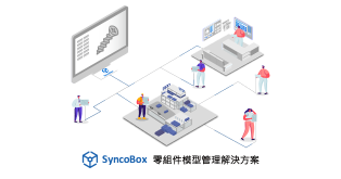 Syncobox零組件模型管理解決方案＋PDMC數位生產軟體